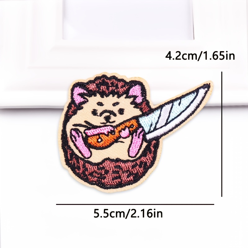 Animal Iron on Patch Kawaii Embroidered Iron on Patch Anime -  in 2023