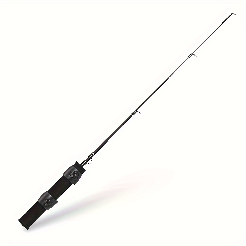 Black Single section Ice Fishing Rod Simple Fast Ice Fishing - Temu Canada