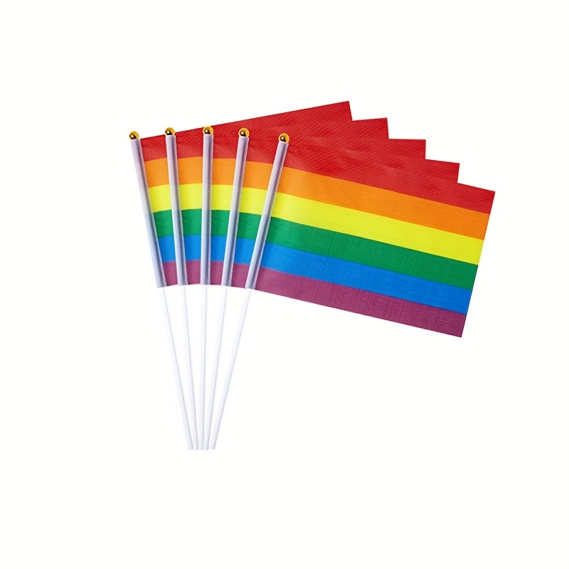 Rainbow Flag 3x5 Ft - Gay Pride Parade Day LGBT Symbol LGBTQ Gaypride US  Seller