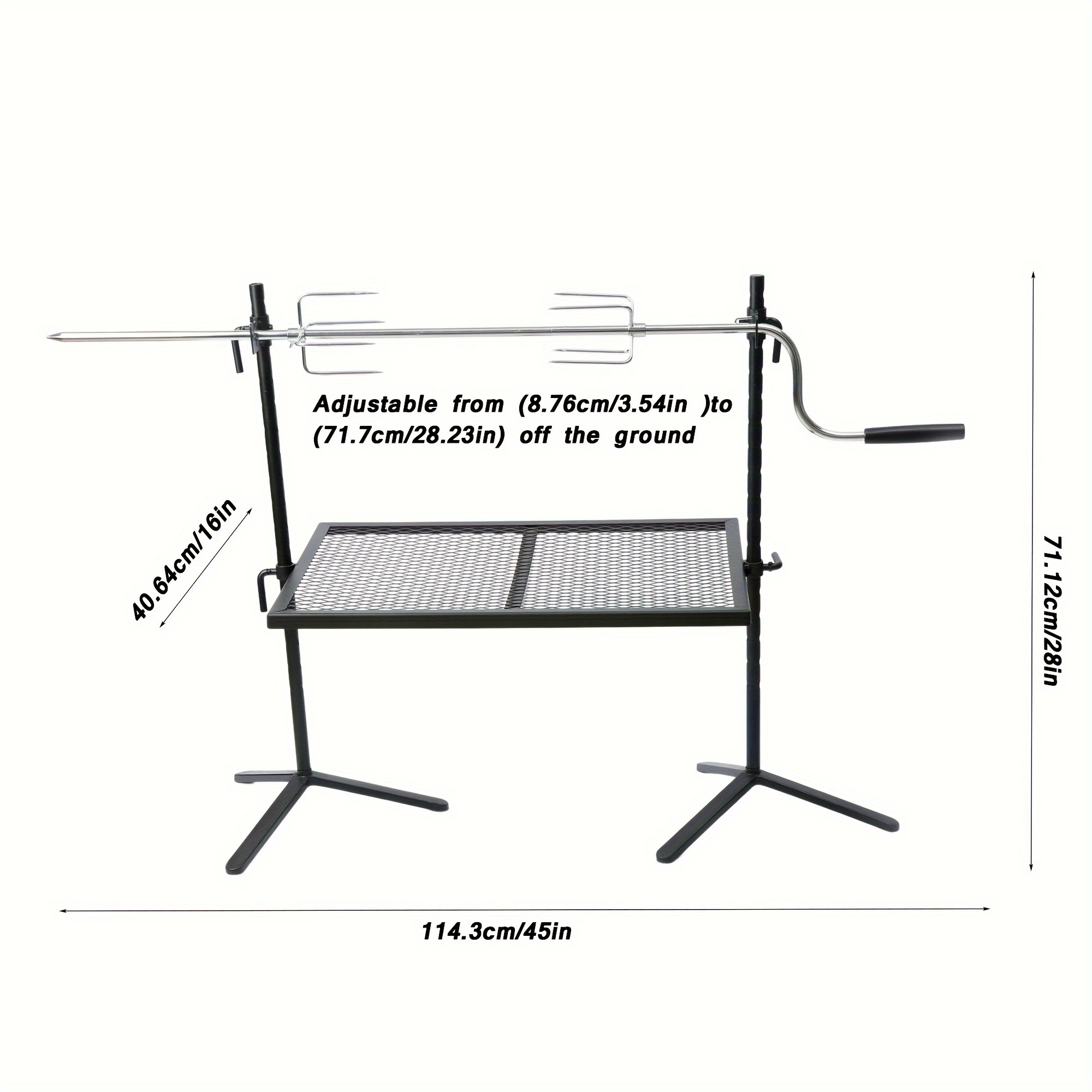 Camping rotisserie clearance