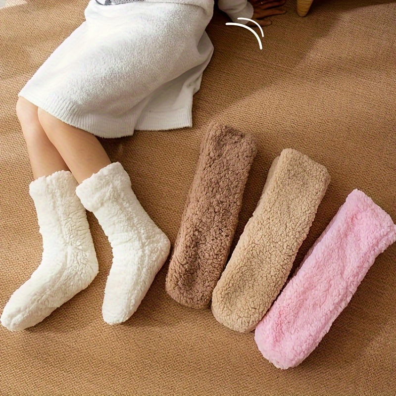 Calcetines Cálidos Para Mujer Invierno Frío - Temu