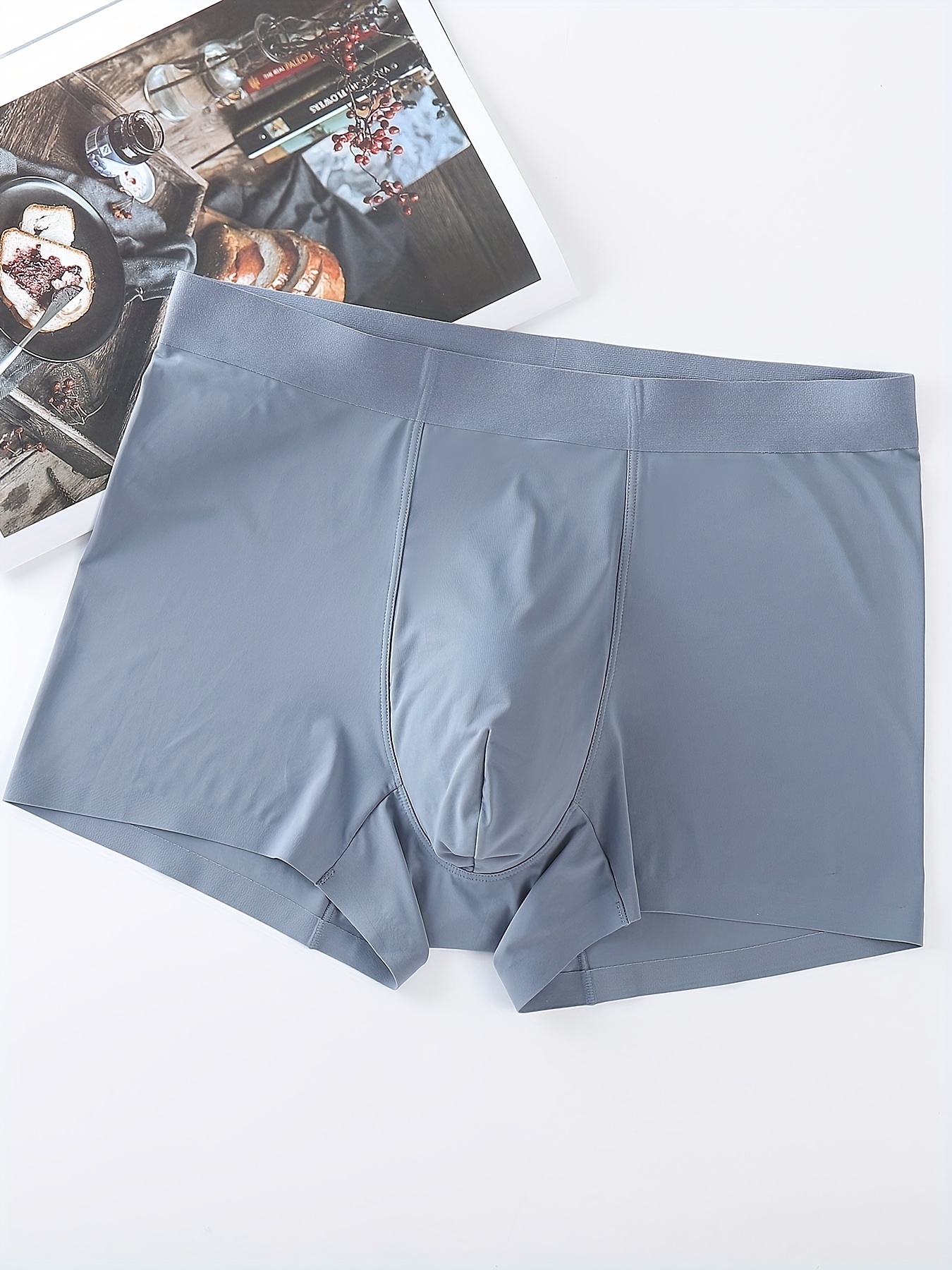 Men's Briefs Comfortable Bulge Pouch Cotton Soft Comfy Non - Temu