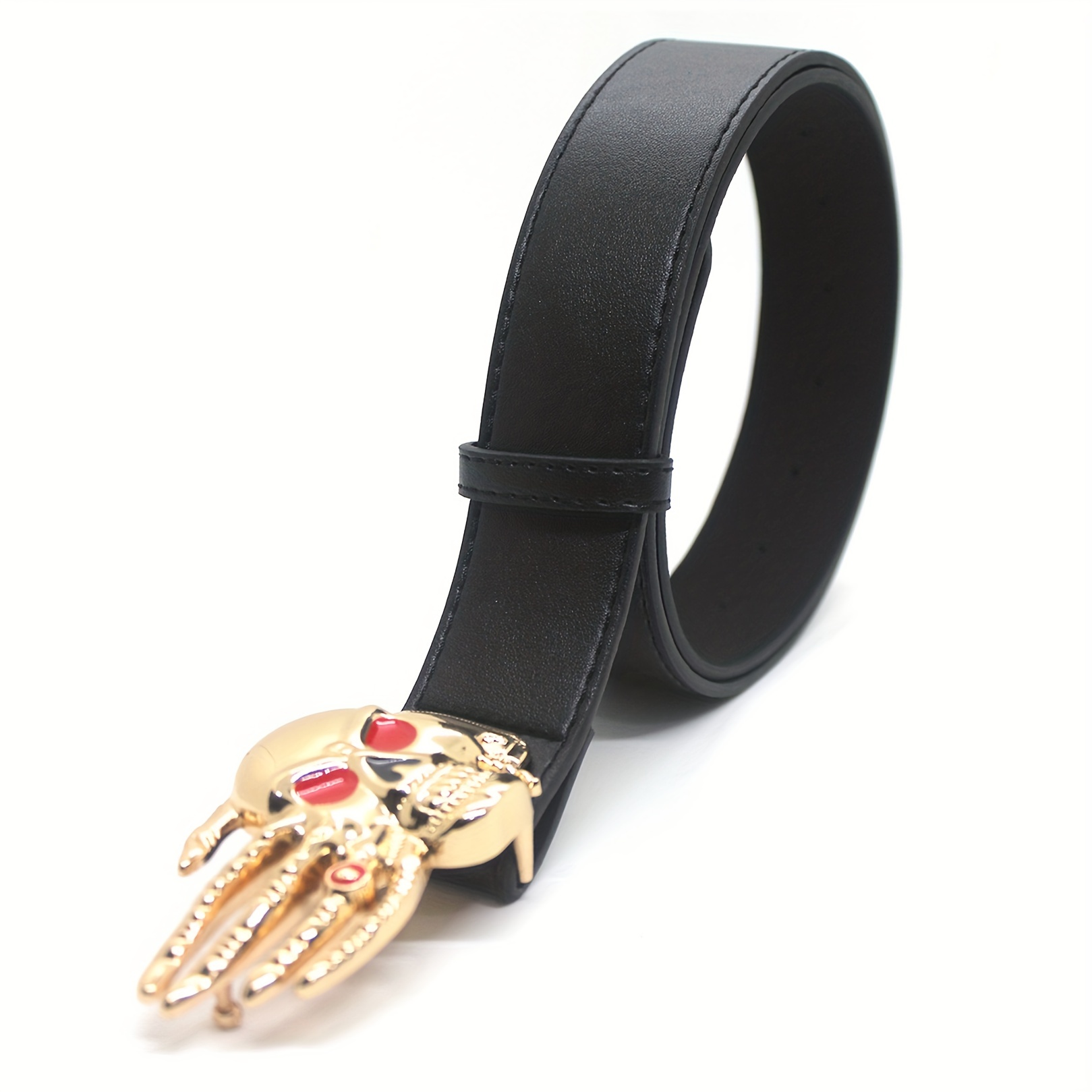 Gucci cheap skull belt