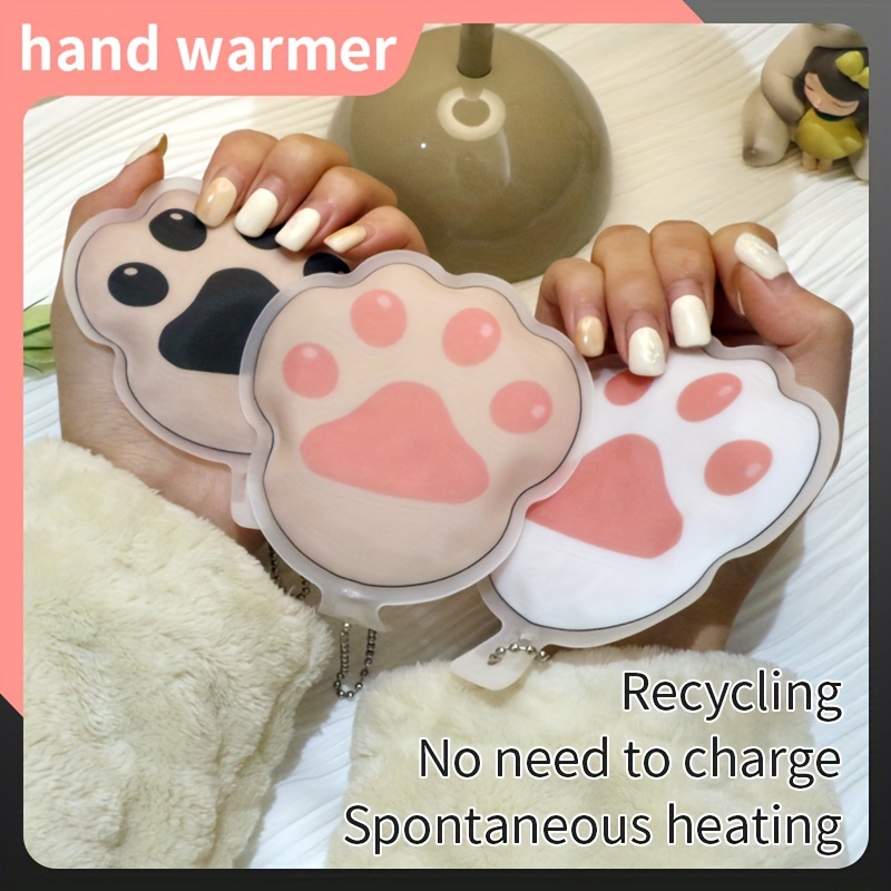 Mini chauffe-mains en gel réutilisable, chauffe-mains auto-chauffant  rapide, pack chauffant instantané portable mignon, hiver, 1 pièce -  AliExpress
