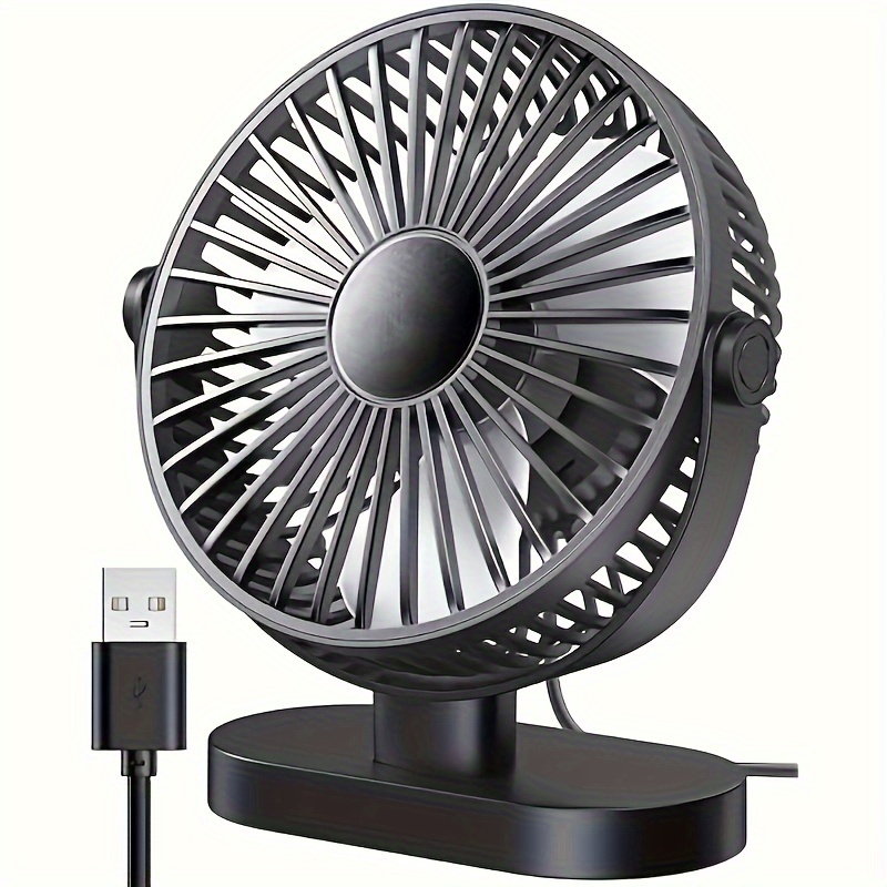 1pc Neuer Mini-clip-ventilator Usb Mini-windkraft-handheld-clip