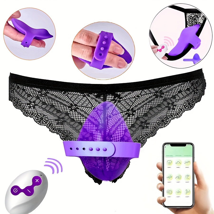 Wearable Panty Vibrator Adjustable Size App Remote Butterfly - Temu