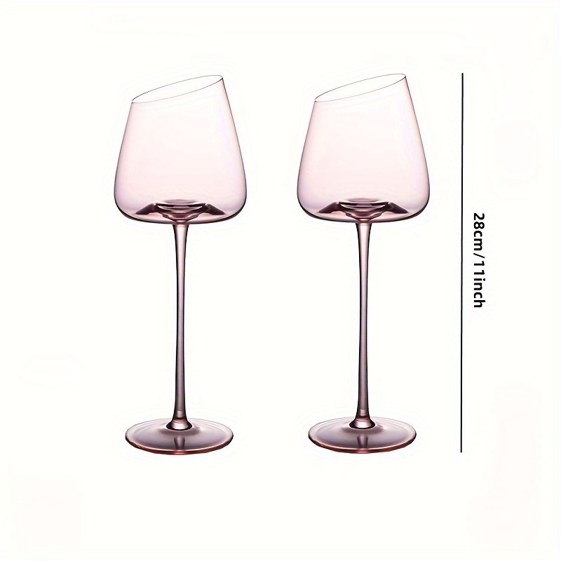 European Concave Bottom Goblet Light Luxury Bordeaux Wine Glasses