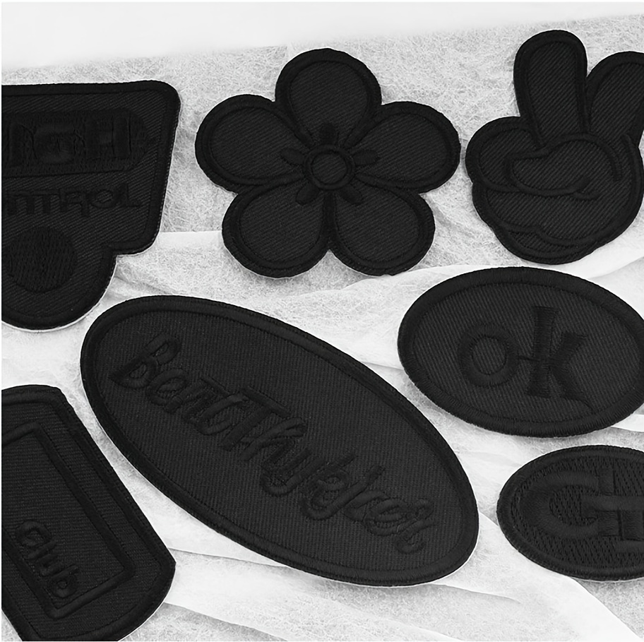 2/3/4/5pcsblack Patch Patch Patch Self adhesive Seamless - Temu