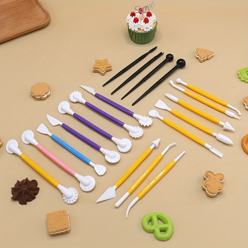 Cake Modeling Tools Fondant Modeling Tools For Gum Paste - Temu