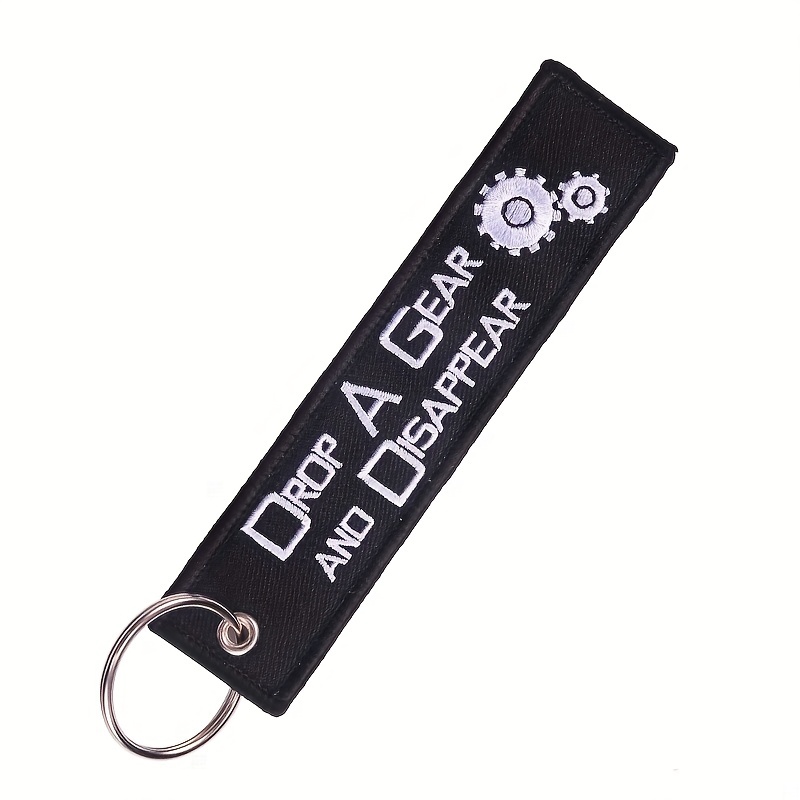 Japanese Key Tag Good Luck Keychains for Car Motorcycles Keys Holder  Keyring Women Jet Tag Fashion Jewelry Accessories Gifts