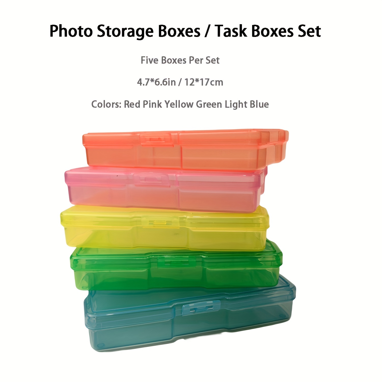 Photo Storage Box - Temu