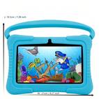 kids tablet education 7 inch pad preschool study 32g study pad wifi 6 hd screen free apps download 2camera parental lock silicone protect free montessori education games
