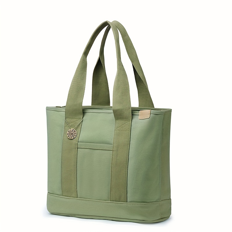 Borsa Tote Semplice In Tela Borsa Pranzo Casual Ufficio E - Temu Italy