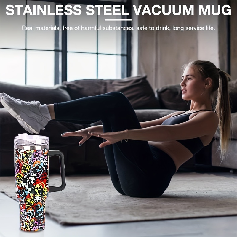 Portable Car Tumbler: 304 Stainless Steel Vacuum Insulated - Temu