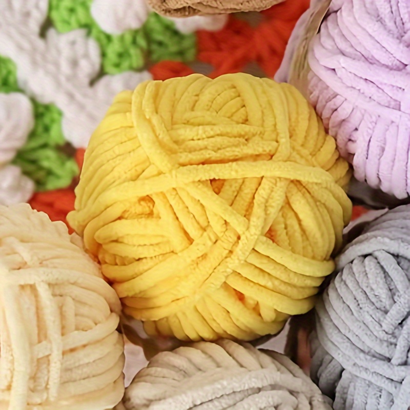 Crochet Yarn, Medium Thick DIY Hand Made Wool Crochet Cotton Yarn