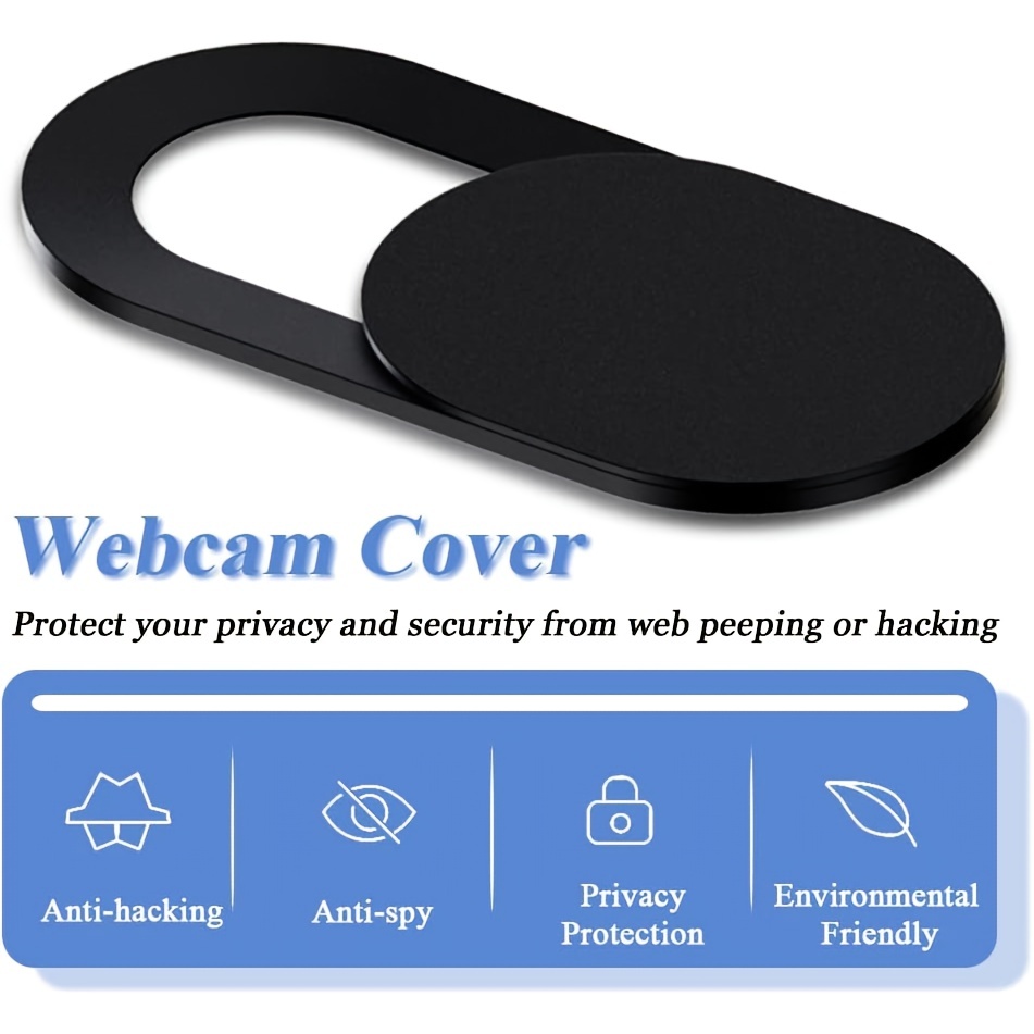  Webcam Cover Slide,[6 Pack] Ultra-Thin Laptop Web