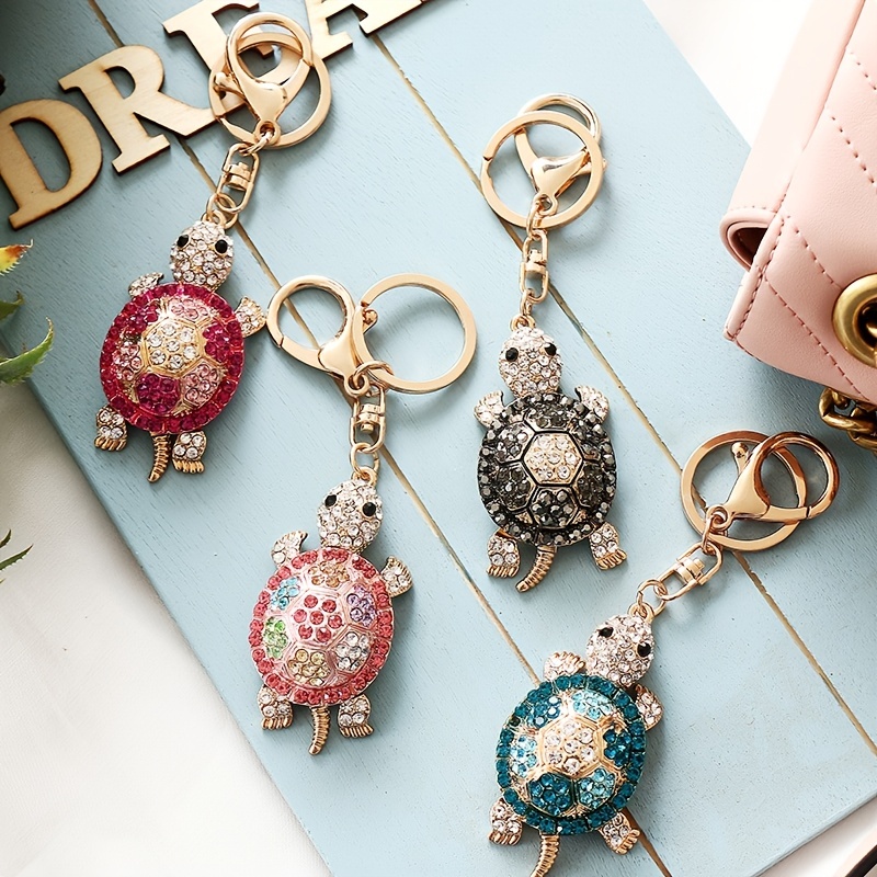 Rhinestone Car Key Chain Accessories