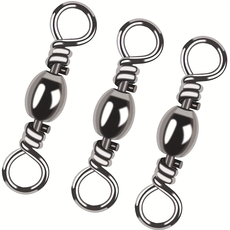 Barrel Fishing Swivel Safety Snap Fishing Connector Outdoor - Temu