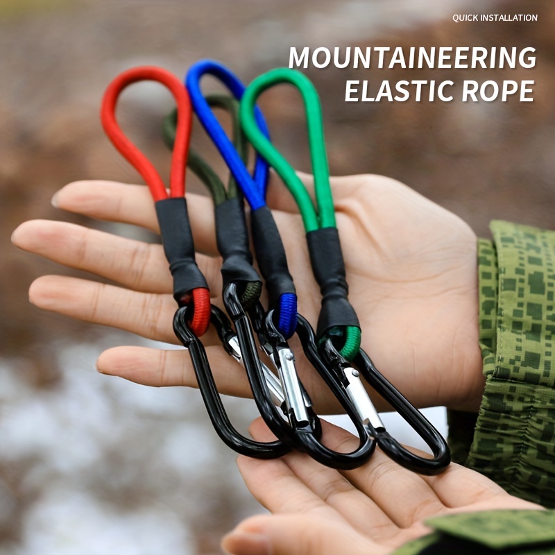 Elastic Rope Metal Buckle Portable Multifunctional Nylon - Temu Australia