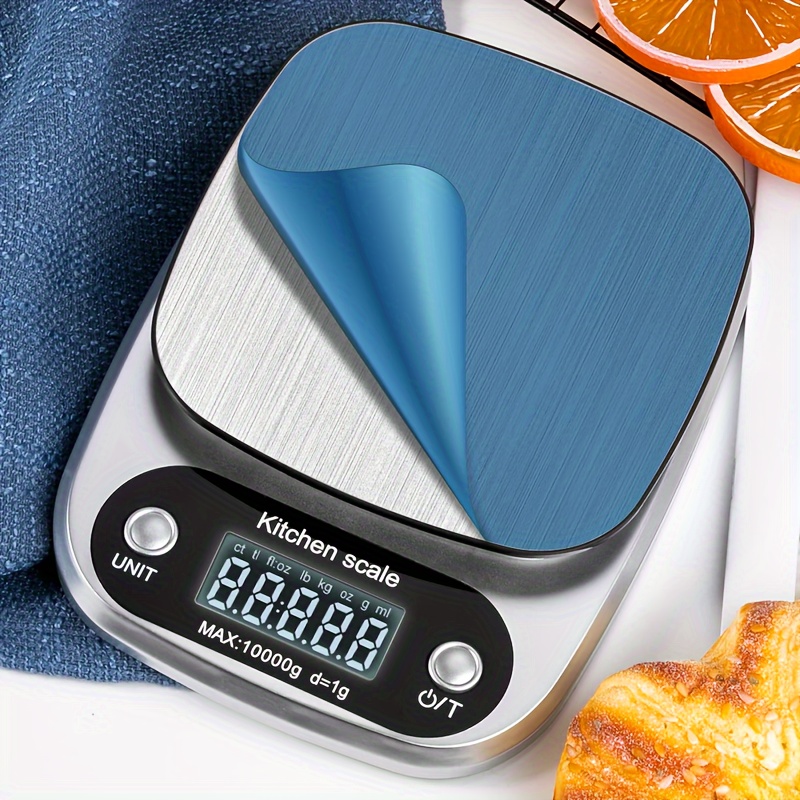 Supermarket Kitchen Scales Stainless Steel Weighing For Food - Temu