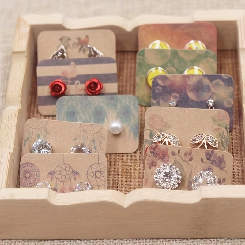 How To Make Easy Earring Cards For Packaging Your Handmade Earrings  A  Crafty Concept