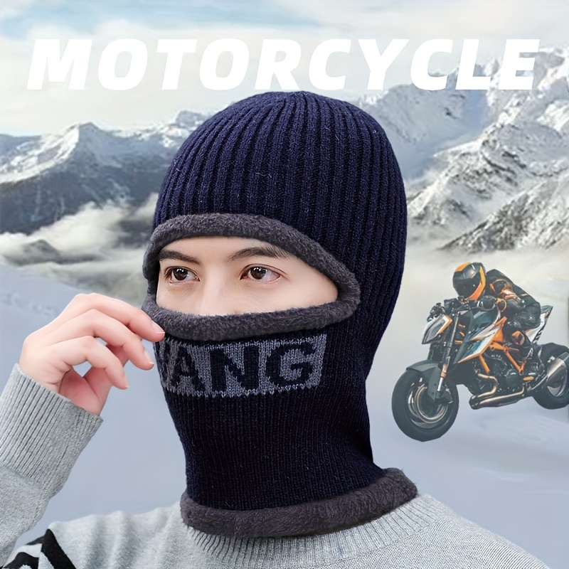 Máscara De Motocicleta Para Ciclismo De Invierno Gorro - Temu