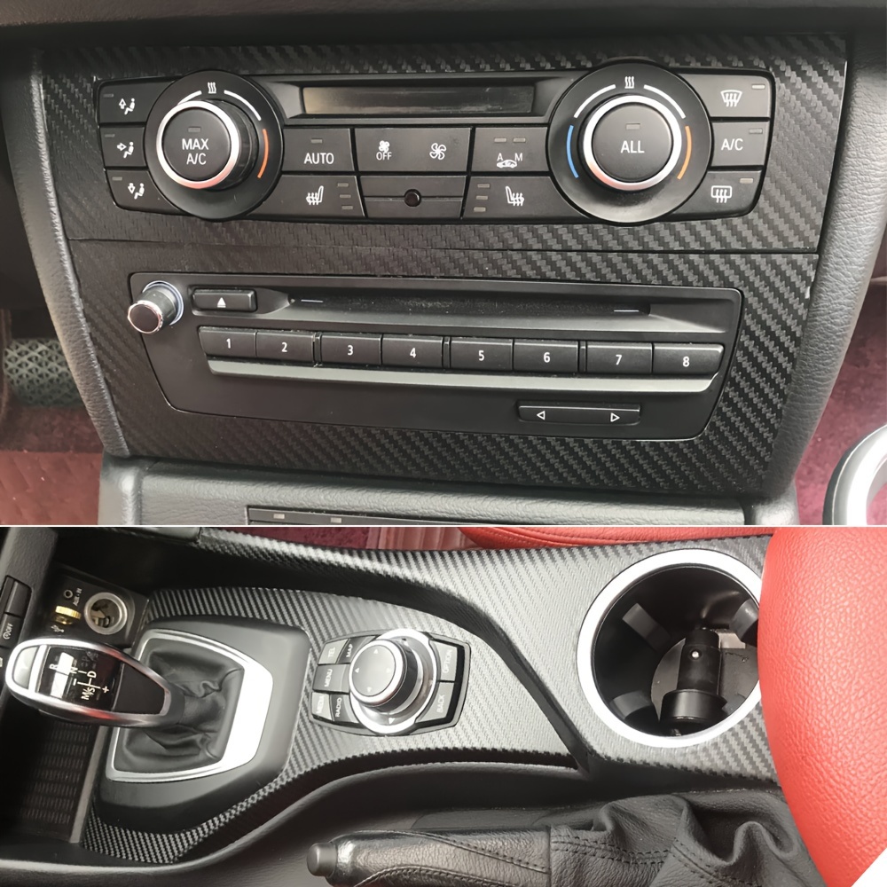 X1 E84 2010-2015 Innenraum-zentralsteuerungstafel Türgriff 3d 5d  Kohlefaser-aufkleber Aufkleber Auto-styling-zubehör, Besten Täglichen  Angebote Heute