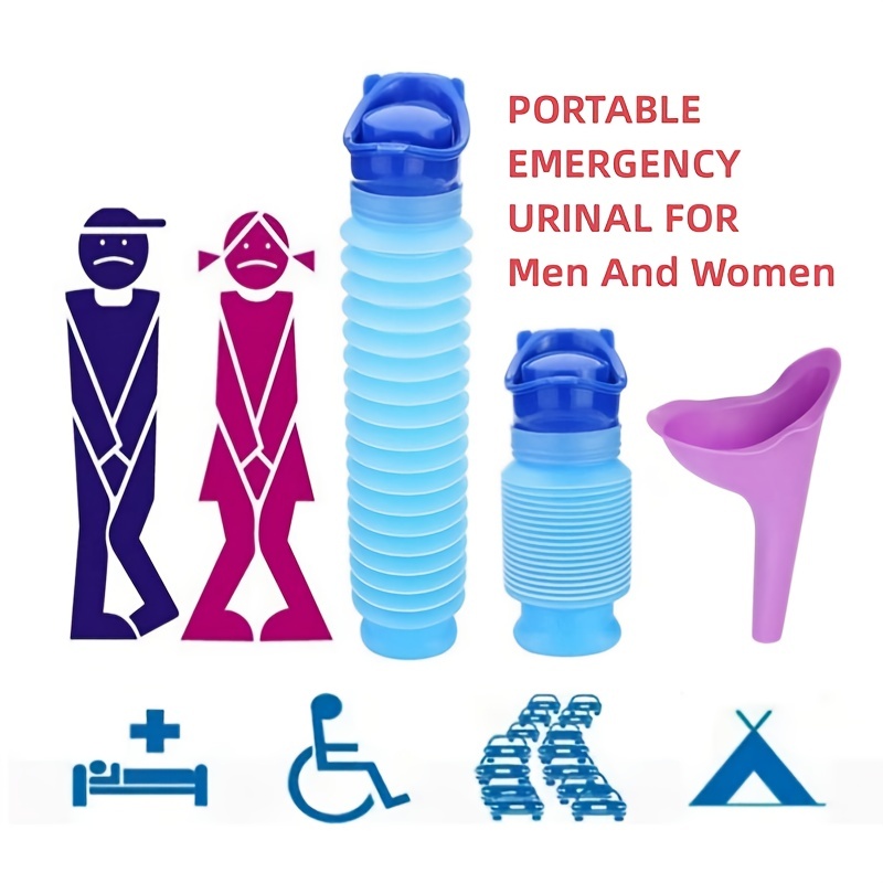 Urinario Portátil Silicona Mujer 1 Unidad Viajes Aire Libre - Temu