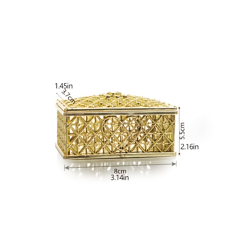 Creative Hollow Square Treasure Box, Wedding Candy Box