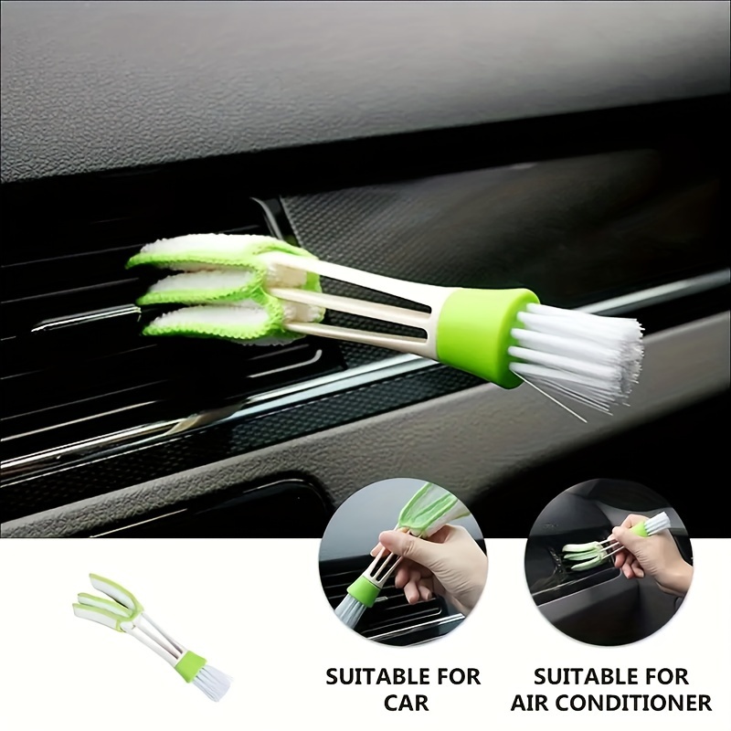 1pc Car Interior Cleaning Tool Set Air Outlet Vent Brush With