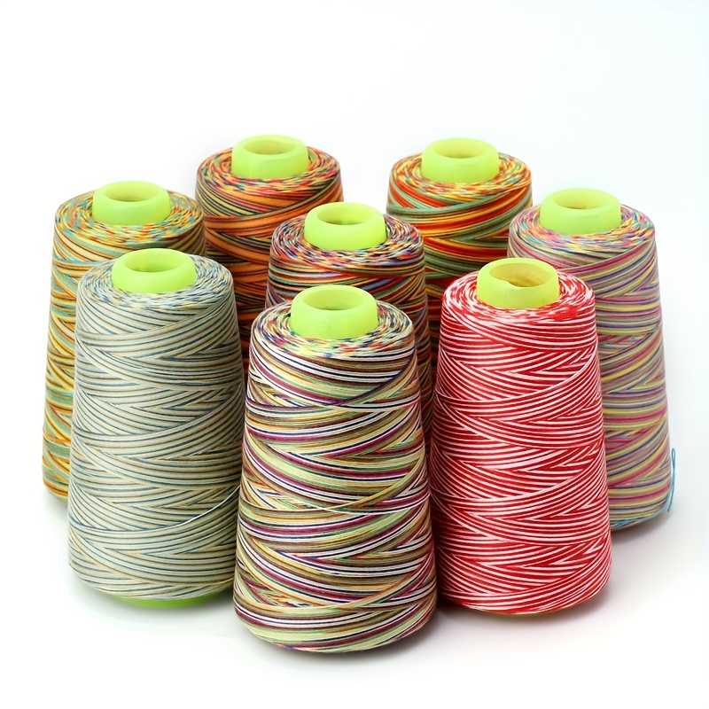 Assorted Colors Sewing Thread Polyester Sewing Thread For - Temu
