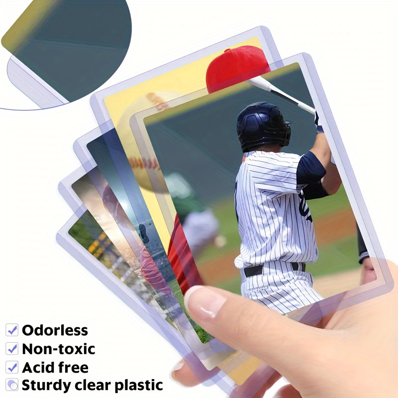 Ultra PRO 3'' x 4'' Clear Regular Top Loaders For Baseball Cards, Card  Bundle Standard Size 100ct Card Sleeves Trading Card Sleeve