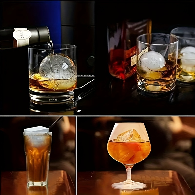 Ice Cube Tray Whiskey Ice Ball Mould Ice Tray Silicone Spherical