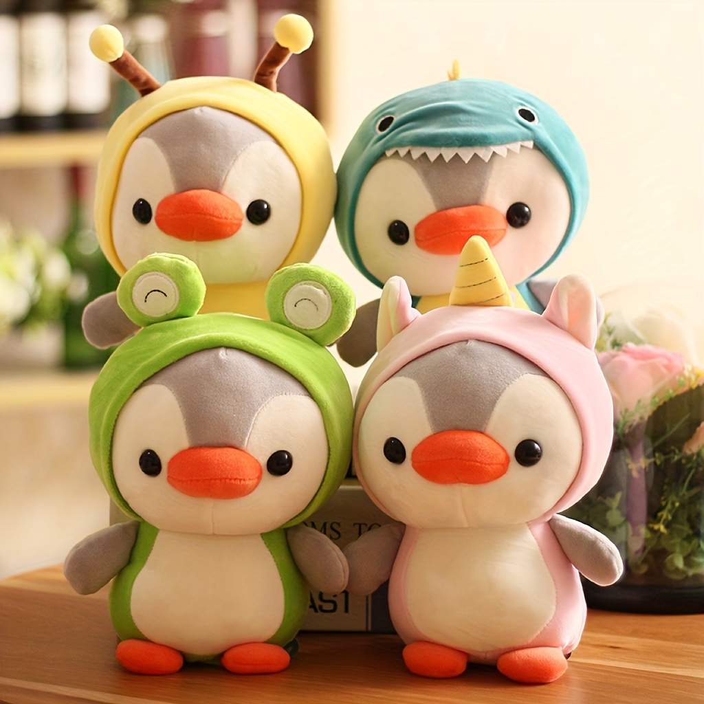 Cute Dress Up Penguin Stuffed Plush Toy For Gifts