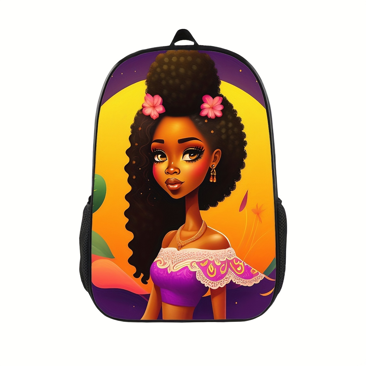 Afro lady outlet backpack