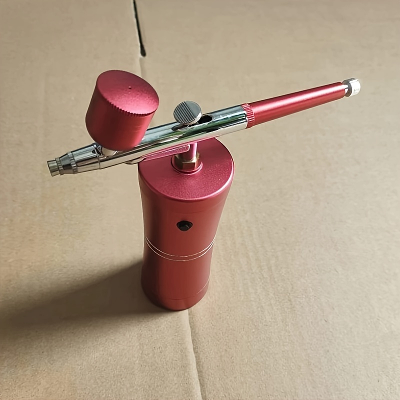 Top Mini Air Compressor Kit Air brush Paint Spray Gun - Temu
