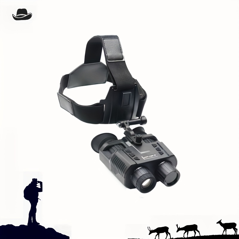 Gafas de visión nocturna monocular, gafas de visión nocturna digital IR  visión nocturna monocular, PVS-14 para casco, adecuado para caza de visión