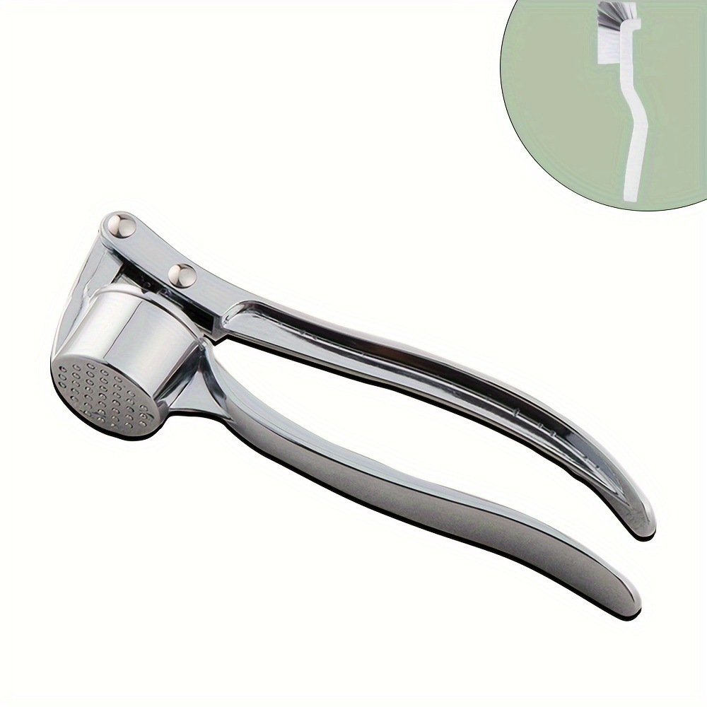 Spremiaglio 2 in 1 Pressa aglio e Affettatrice per aglio, schiaccia aglio  con pelapatate e spazzola, garlic presses trita aglio manuale per zenzero e  aglio : : Casa e cucina