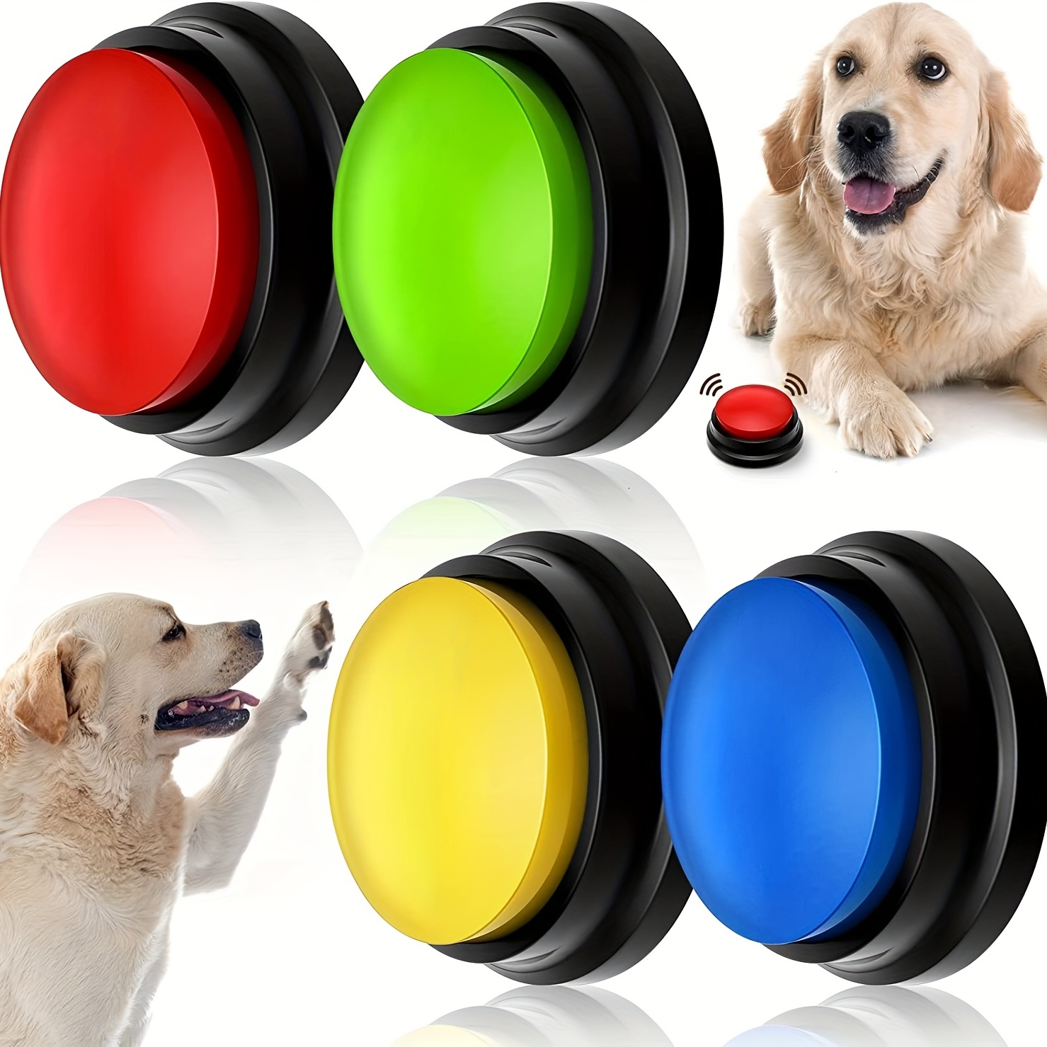 1pc Pet Voice Recorder Button Dog Buttons For Communication - Temu Canada