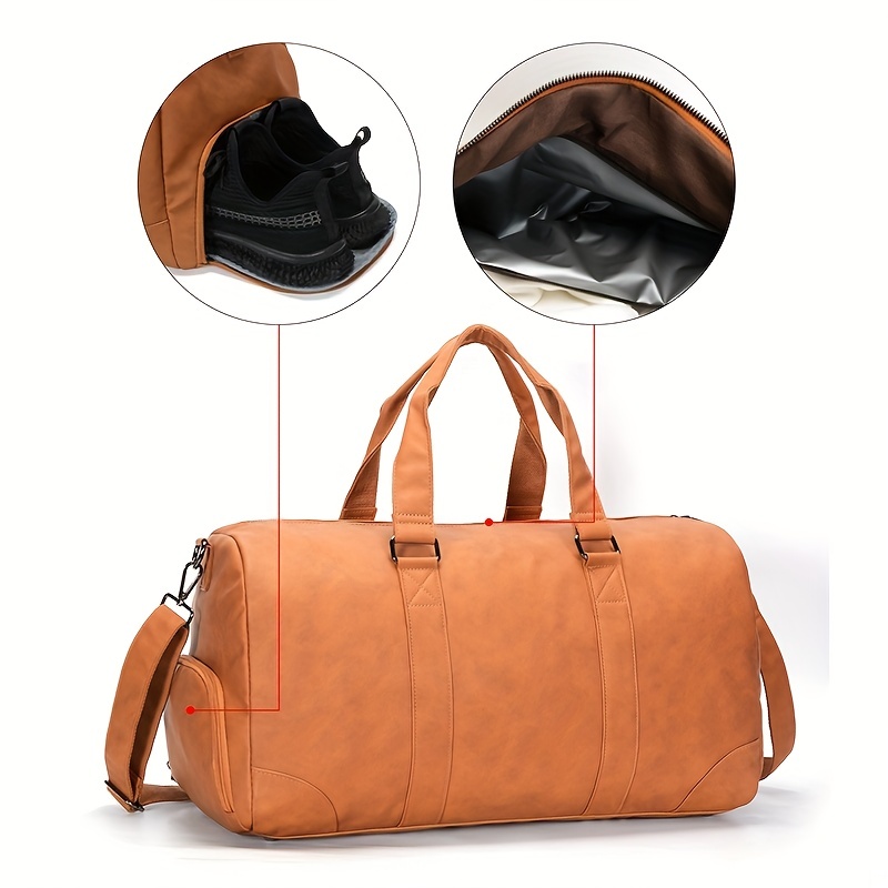 New Luggage Bag Large Capacity Duffle Bag Waterproof Travel Bag Women  Travel Bag Portable Sports Bag Men's Gym Bag