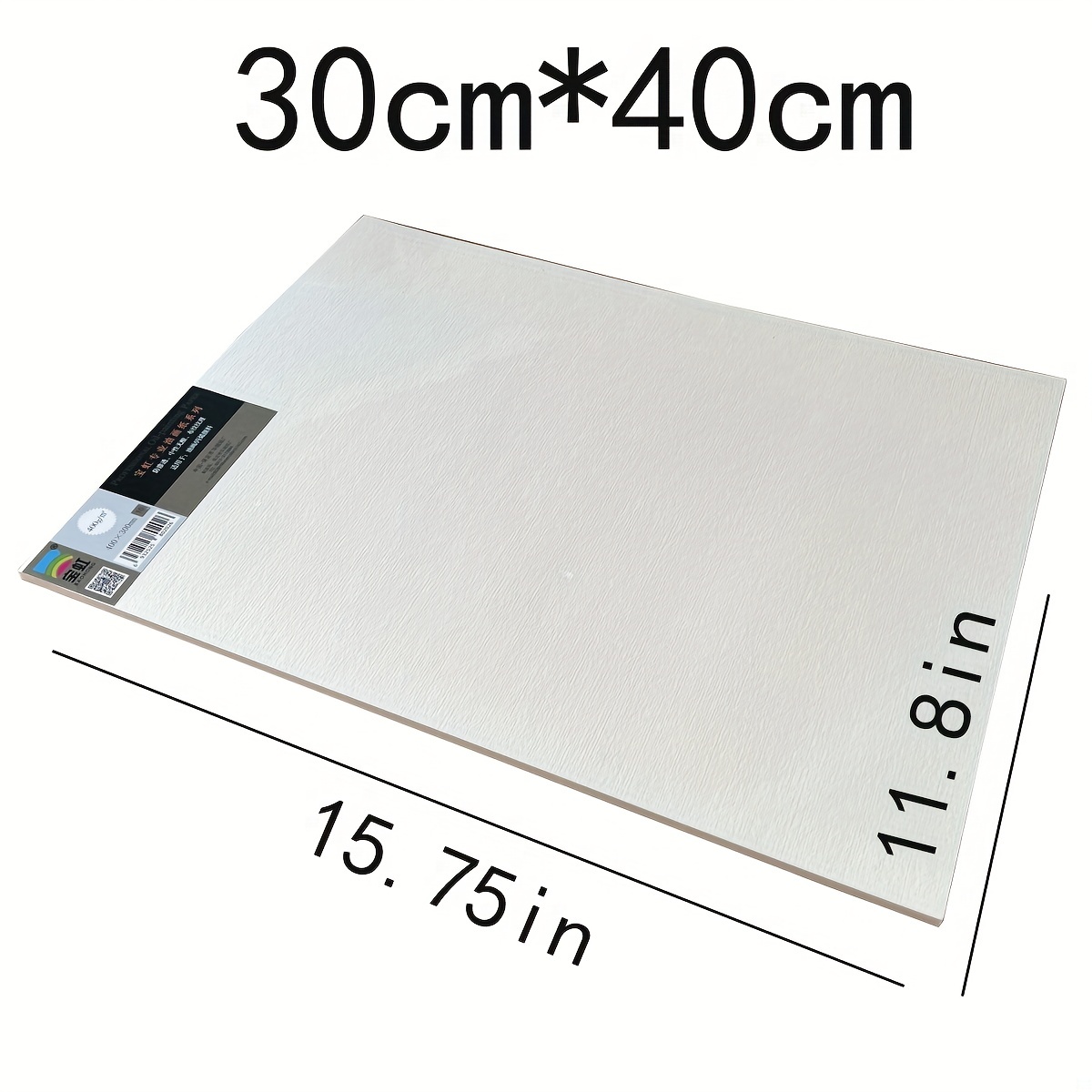 Acrylic colour paper, 30 x 40 cm, 400 g, 10 sheets