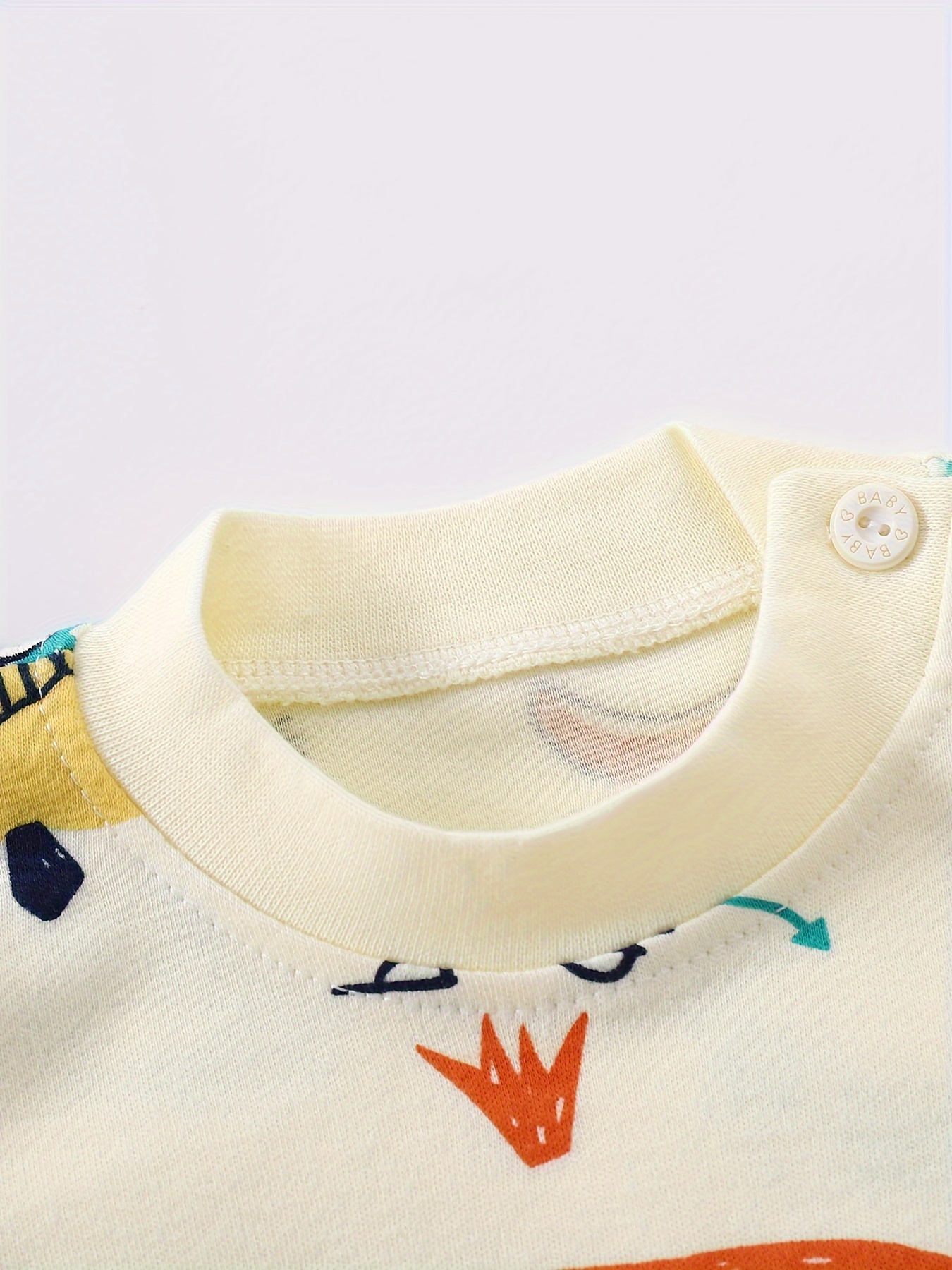 Kleinkind-Jungen Outfit Set - Dino Pullover & Gestreifte Hose Für Herbst & Winter