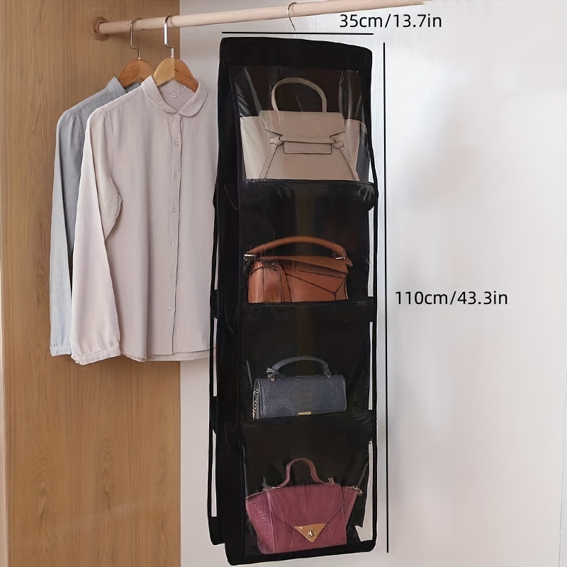 Hanging Handbag Purse Organizer Dust proof Purse Bag Storage - Temu