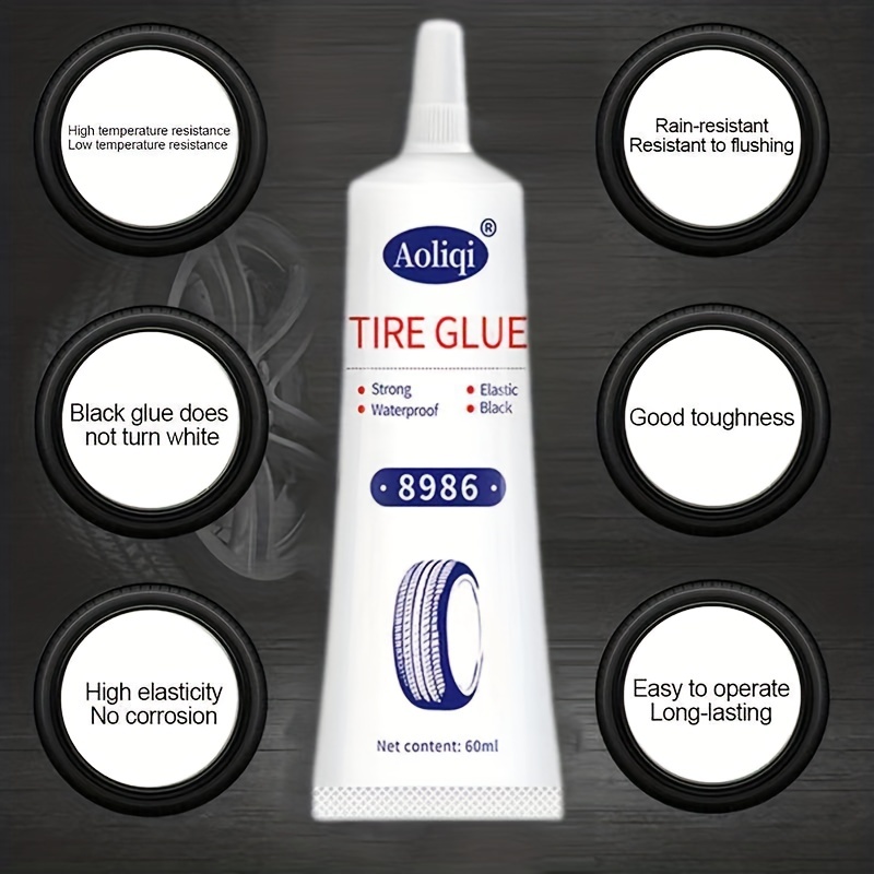 Tire Crack Repair Glue Strong Vinyl Silicone Adhesive Car Bicycle Tire  Repair Agent
