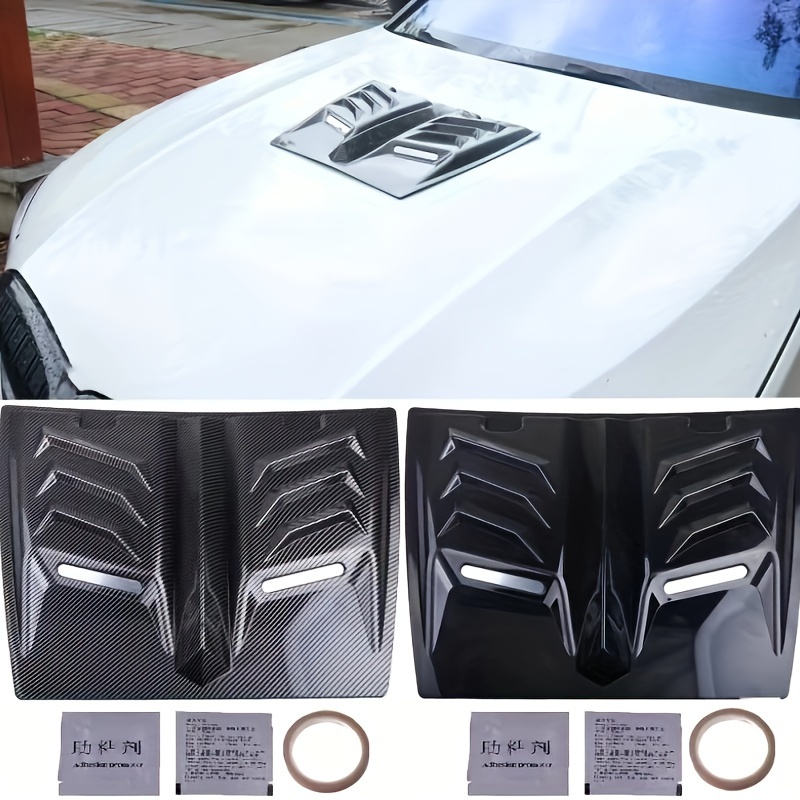 Car Styling Air Flow Intake Scoop Side Vents Decorative Universal Bonnet  Vent Cover Car Stickers Exterior Accessories