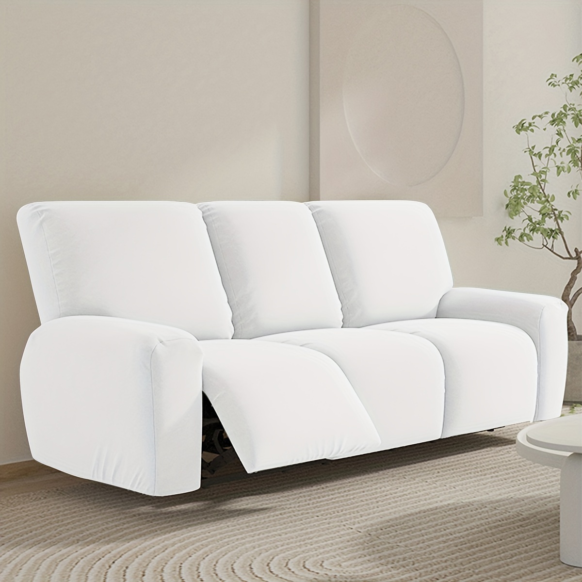 Protector de sillón o sofá Instant Daddy's! Funda de color blanca Matelasse  Ultrassonic