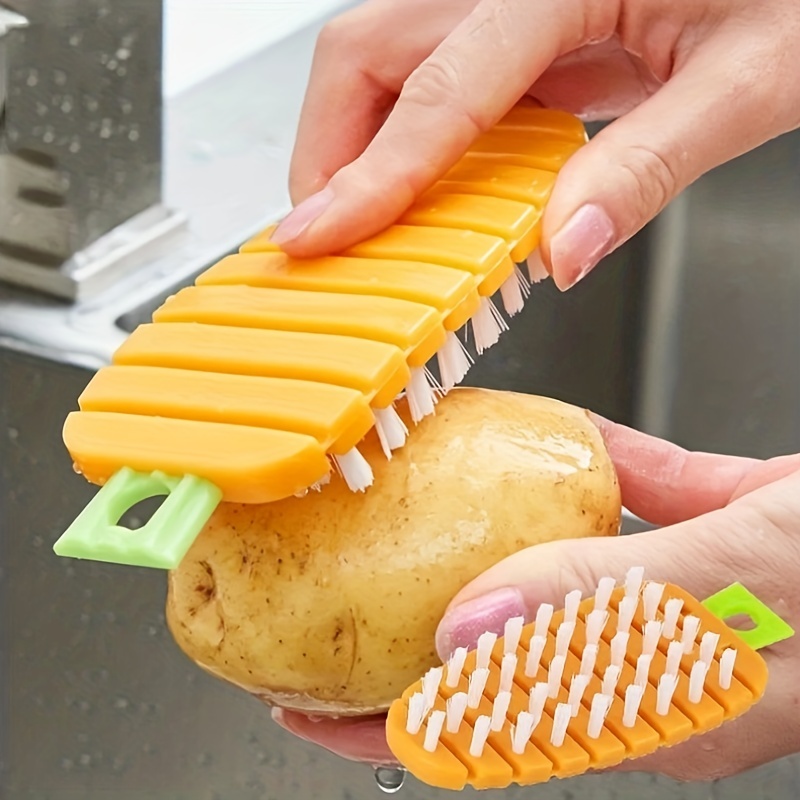 Multifunctional Vegetable Brush Potato & Fruit Cleaner Kitchen Tool