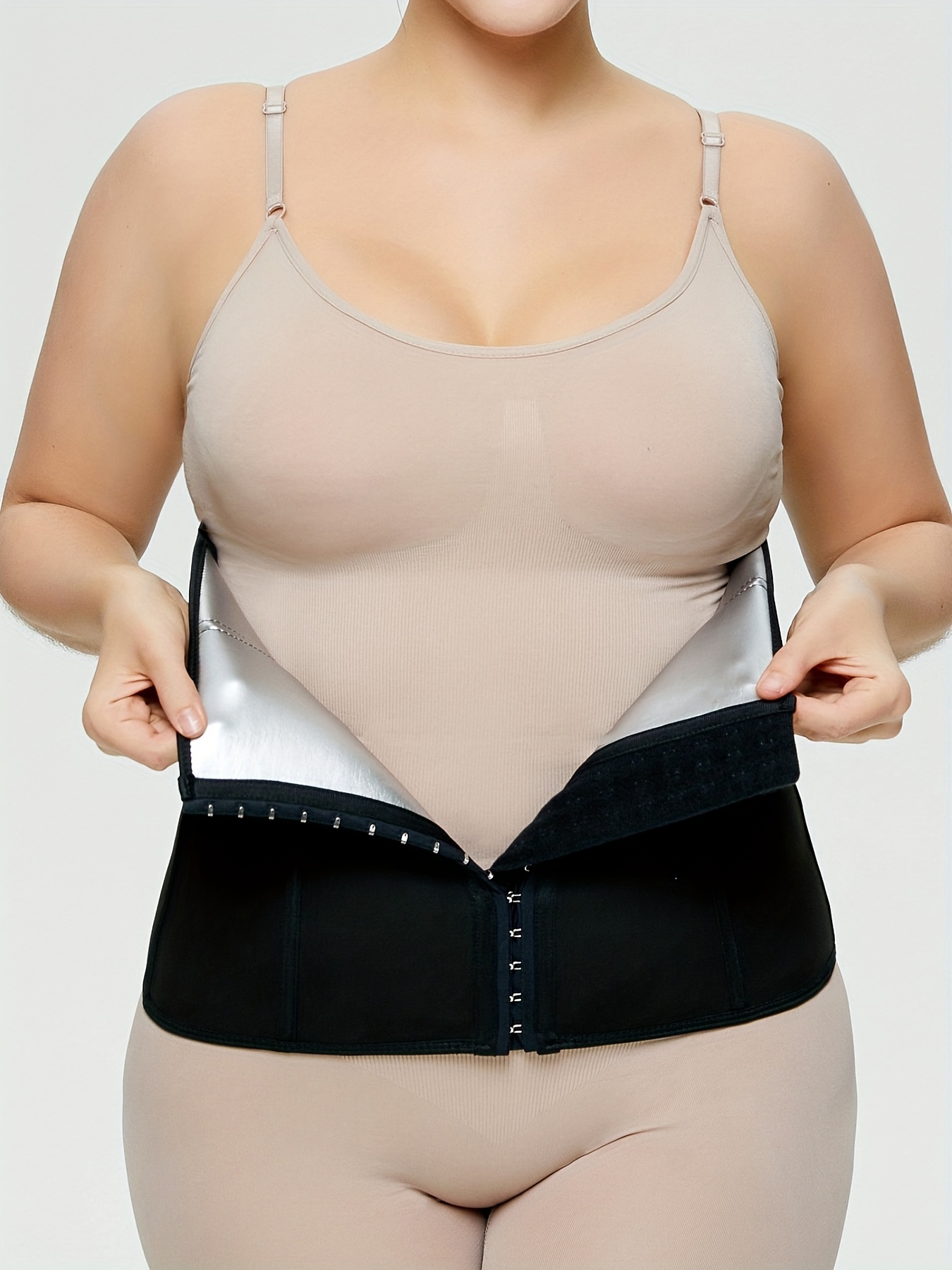 Plus Size Black Work Out Waist Trainer