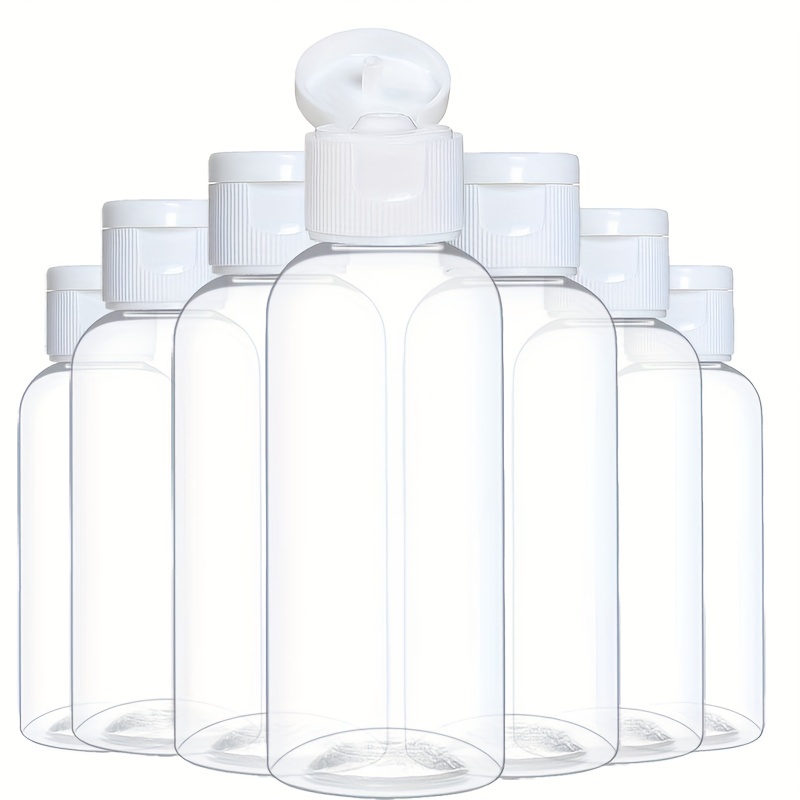 Rtek Botellas vacías de plástico transparente envases rellenables para  champú lociones crema y más paquete de 6 sin BPA Bomba superior – Yaxa  Guatemala
