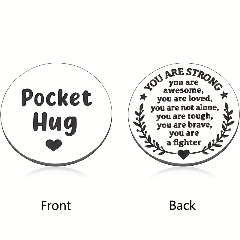 Inspirational Gifts Pocket Hug Token Sobriety Gifts for Women Cancer  Patients Must Have Gifts Cancer Survivor Gift for Women Recovery Celebrate